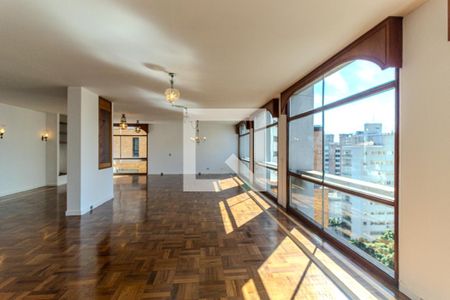 Sala de apartamento à venda com 4 quartos, 490m² em Higienópolis, São Paulo