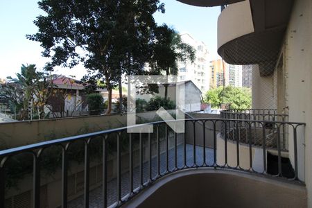 Varanda da Sala de apartamento para alugar com 2 quartos, 68m² em Jardim Paulista, São Paulo