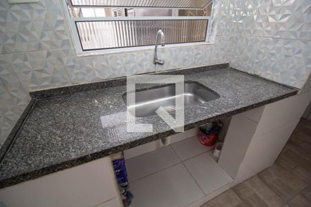 Cozinha de casa para alugar com 1 quarto, 30m² em Jardim Bela Vista (zona Norte), São Paulo