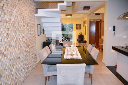 Sala de Jantar de casa à venda com 3 quartos, 237m² em Rudge Ramos, São Bernardo do Campo
