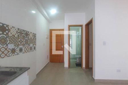 Sala e Cozinha de apartamento para alugar com 1 quarto, 28m² em Santana, São Paulo