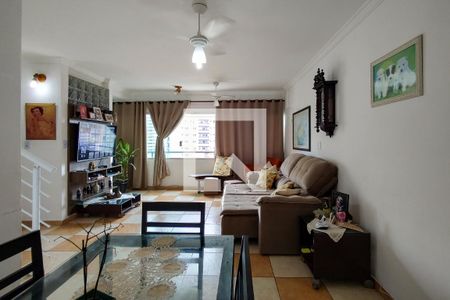 Sala de apartamento para alugar com 2 quartos, 116m² em Aviação, Praia Grande