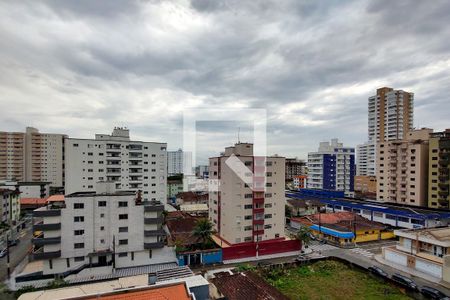 Vista da Sala de apartamento para alugar com 2 quartos, 116m² em Aviação, Praia Grande