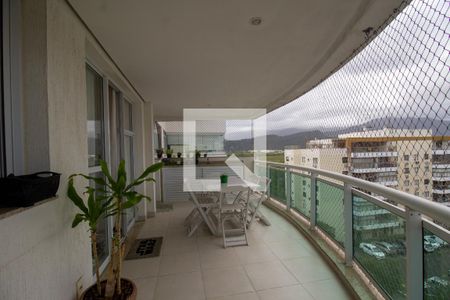 Varanda de apartamento para alugar com 3 quartos, 94m² em Recreio dos Bandeirantes, Rio de Janeiro