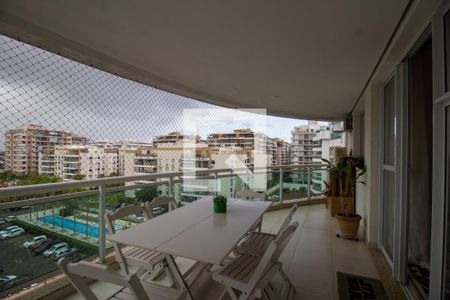 Varanda de apartamento para alugar com 3 quartos, 94m² em Recreio dos Bandeirantes, Rio de Janeiro