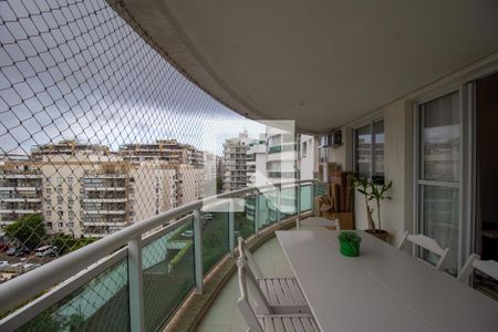 Varanda de apartamento para alugar com 3 quartos, 94m² em Recreio dos Bandeirantes, Rio de Janeiro