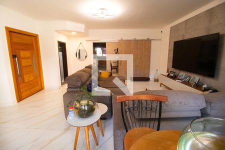 Sala de casa à venda com 4 quartos, 351m² em Paraíso, Santo André