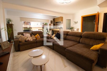 Sala de casa à venda com 4 quartos, 351m² em Paraíso, Santo André