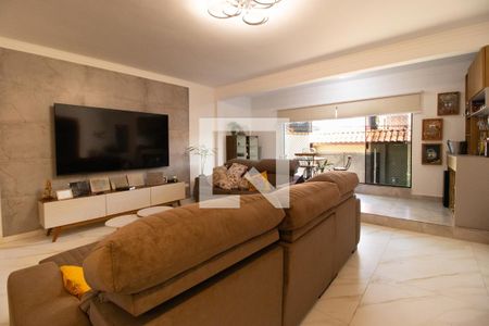 Sala de casa à venda com 4 quartos, 351m² em Paraíso, Santo André