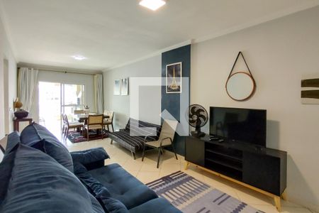 Sala de apartamento para alugar com 4 quartos, 159m² em Ocian, Praia Grande