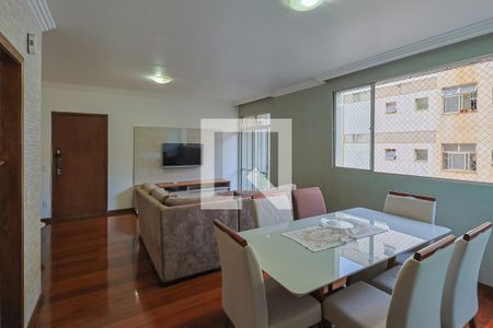 Sala de apartamento à venda com 3 quartos, 115m² em Gutierrez, Belo Horizonte