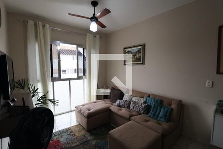 Sala de apartamento para alugar com 2 quartos, 60m² em Enseada, Guarujá