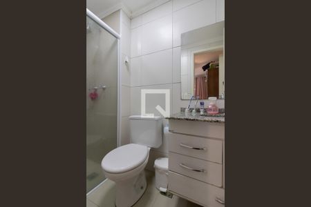 Banheiro da Suíte de apartamento à venda com 2 quartos, 61m² em Macedo, Guarulhos