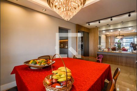 Sala de Jantar de apartamento para alugar com 3 quartos, 135m² em Vila Gilda, Santo André