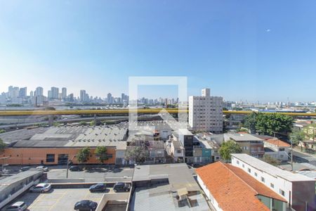 Varanda da Sala - Vista  de apartamento à venda com 1 quarto, 42m² em Ipiranga, São Paulo