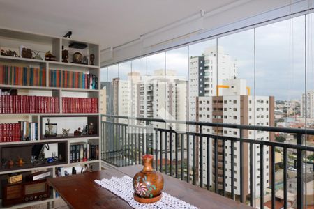 Varanda Gourmet de apartamento à venda com 3 quartos, 145m² em Santa Paula, São Caetano do Sul