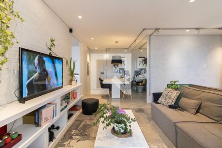 Sala de apartamento à venda com 1 quarto, 83m² em Jardim Zaira, Guarulhos