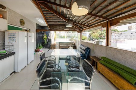 Área gourmet de apartamento para alugar com 4 quartos, 206m² em São Pedro, Belo Horizonte