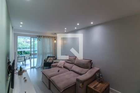 Sala de apartamento à venda com 3 quartos, 122m² em Recreio dos Bandeirantes, Rio de Janeiro