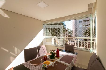 Varanda de apartamento à venda com 2 quartos, 75m² em Caiçaras, Belo Horizonte