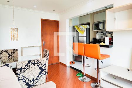 SalaSala de apartamento à venda com 2 quartos, 52m² em Vila Príncipe de Gales, Santo André