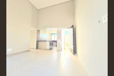 Sala e cozinha americana de casa à venda com 3 quartos, 170m² em Jardim Imperial, Lagoa Santa