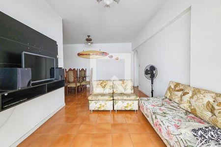 Sala de apartamento para alugar com 2 quartos, 76m² em Jardim Três Marias, Guarujá