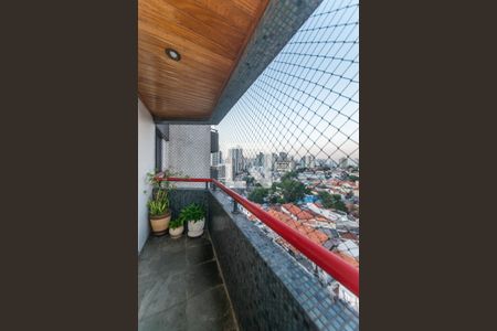 Sacada da Sala de apartamento para alugar com 3 quartos, 117m² em Bosque da Saúde, São Paulo