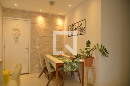 Sala de apartamento à venda com 2 quartos, 57m² em Vila Homero Thon, Santo André