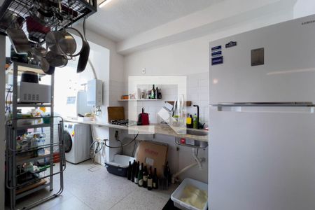 Cozinh e área de serviço de kitnet/studio à venda com 1 quarto, 35m² em Cambuci, São Paulo
