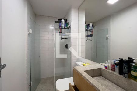 Banheiro de kitnet/studio à venda com 1 quarto, 35m² em Cambuci, São Paulo
