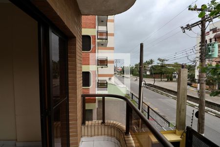 Varanda de apartamento para alugar com 3 quartos, 99m² em Balneario Cidade Atlantica, Guarujá