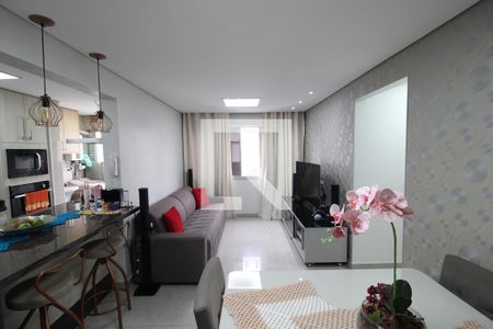 Sala / Cozinha de apartamento para alugar com 2 quartos, 60m² em Vila Aurora (zona Norte), São Paulo