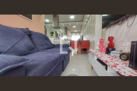 Sala de apartamento à venda com 2 quartos, 49m² em Vila Eldízia, Santo André