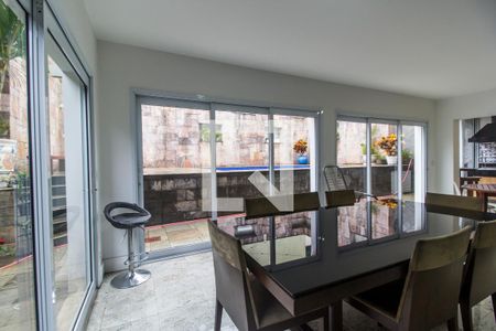 Sala de Jantar de apartamento à venda com 4 quartos, 360m² em Alphaville, Santana de Parnaíba