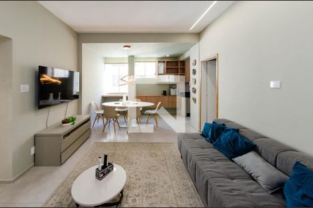 Sala de apartamento à venda com 2 quartos, 75m² em Barro Preto, Belo Horizonte