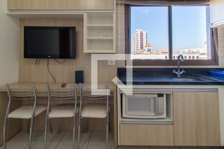 Detalhe da cozinha de apartamento para alugar com 1 quarto, 32m² em Centro, Curitiba