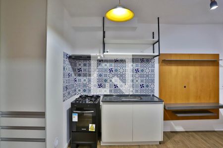 Sala/Cozinha de apartamento para alugar com 1 quarto, 27m² em Belenzinho, São Paulo