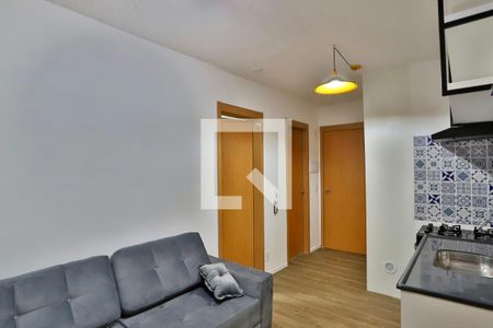 Sala/Cozinha de apartamento para alugar com 1 quarto, 27m² em Belenzinho, São Paulo