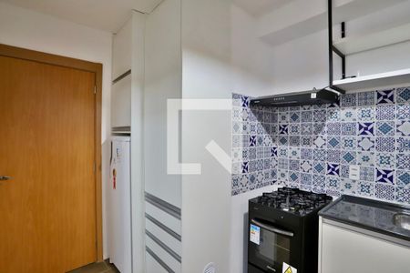 Sala/Cozinha de apartamento à venda com 1 quarto, 27m² em Belenzinho, São Paulo