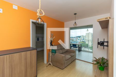 Sala de apartamento à venda com 1 quarto, 45m² em Ipiranga, São Paulo