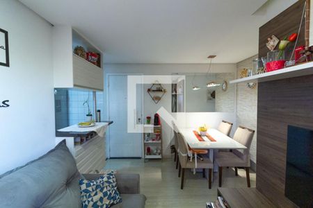 Sala de apartamento à venda com 2 quartos, 47m² em Chácara Califórnia, São Paulo