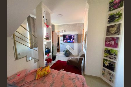 Sala de apartamento à venda com 3 quartos, 116m² em Novo Riacho, Contagem