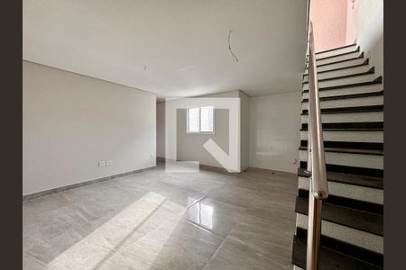 Sala de apartamento para alugar com 2 quartos, 108m² em Vila Valparaiso, Santo André
