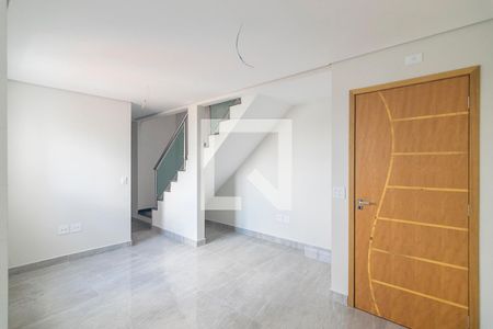 Sala de apartamento para alugar com 2 quartos, 100m² em Vila Valparaiso, Santo André