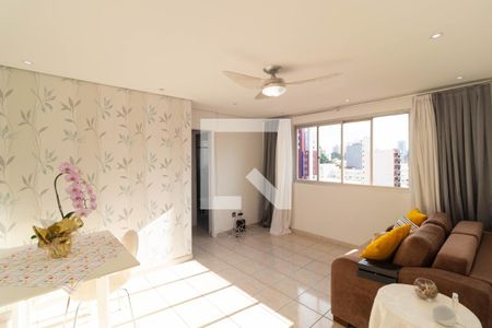 Sala de apartamento para alugar com 1 quarto, 55m² em Vila Itapura, Campinas