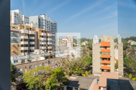 Vista da Sala de apartamento à venda com 2 quartos, 141m² em Menino Deus, Porto Alegre