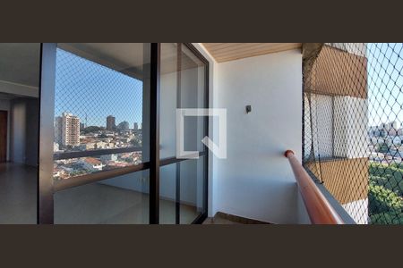 Varanda Sala de apartamento para alugar com 2 quartos, 70m² em Vila Valparaíso, Santo André