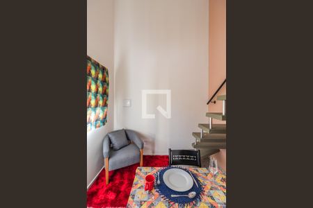 Sala/Cozinha de apartamento para alugar com 1 quarto, 22m² em Vila do Conde, Barueri