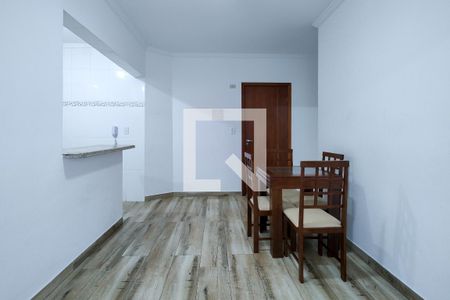 Sala de apartamento para alugar com 1 quarto, 50m² em Maracanã, Praia Grande